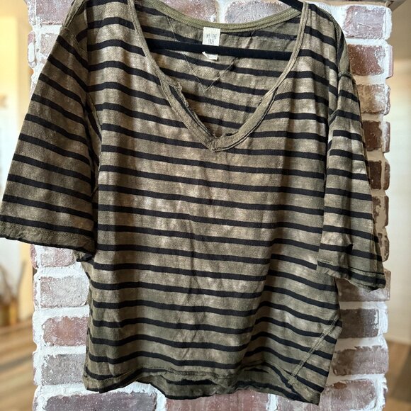 Free People Striped Tee Bundle - Picture 1 of 11